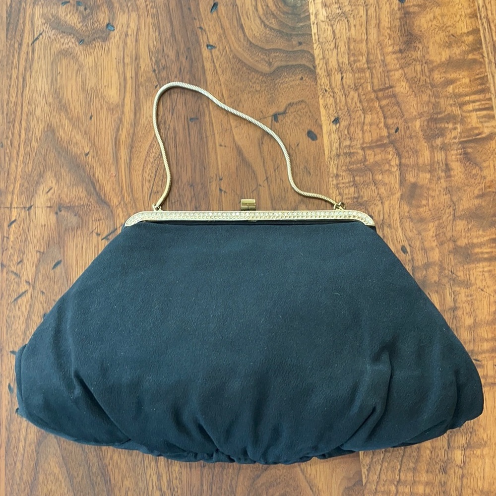 Vintage Black Evening Handbag